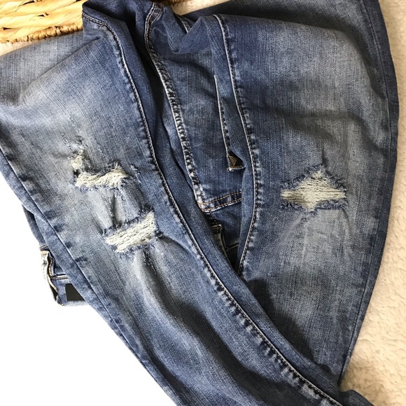 BLANKNYC skinny distressed blue jeans size 29 - Picture 4 of 4
